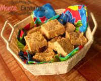 Paçoca com leite condensado