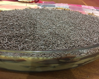Pavê de brigadeiro com doce de leite