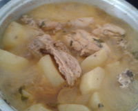 Frango guizado da Celia