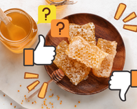 Pode comer favo de mel? Entenda o que é e se tem benefícios ou faz mal à saúde