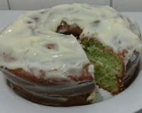 Bolo verde de limão