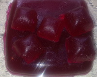 Bala de gelatina tipo fini