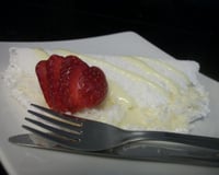 Tapioca de coco com leite condensado