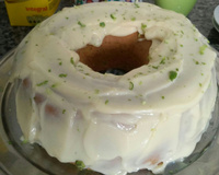 Bolo verde de limão