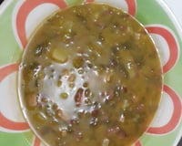 Sopa de Ervilha com Calabresa