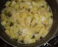 Doce de abacaxi cremoso