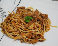 Macarrão à bolonhesa especial