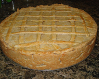 Torta cremosa de palmito