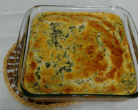 Souflé de espinafre