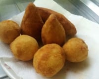 Massa de salgadinho para festa