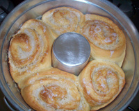 Rosca caracol de coco