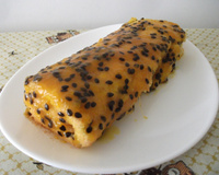 Rocambole de maracujá