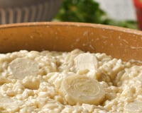 Risoto de palmito