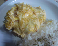 Frango com batata palha