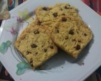 Cookie com massa de bolo