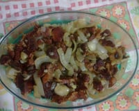 Carne seca acebolada