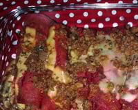 Panqueca colorida natural