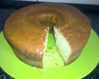 Bolo de iogurte com canela