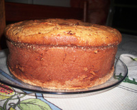 Bolo de banana sem farinha, açúcar e leite