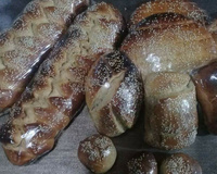 Pão integral caseiro