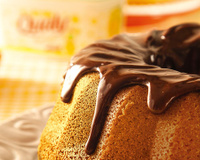 Bolo de Cenoura com Chocolate