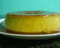 Pudim de pão canelado