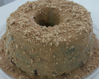 Bolo junino de paçoca