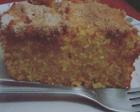 Bolo de fubá cozido