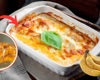 Lasanha com massa de banana-da-terra: não acreditei no modo de preparo e na preciosidade desse prato