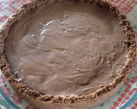 Torta de nozes e ganache