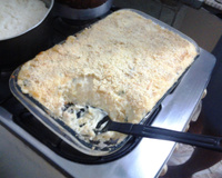 Purê de Batata com Bacalhau