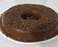 Pudim de chocolate 85%