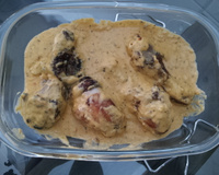 Frango com creme de leite