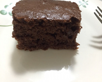 Bolo de chocolate tipo brownie