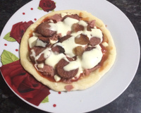 Pizza de frigideira rápida