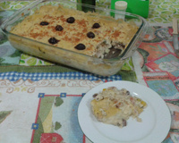 Escondidinho de bacalhau