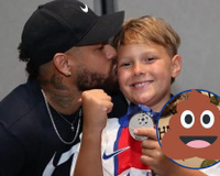 Neymar comemora aniversário do filho e sobremesa de rico choca a web: descubra qual doce causou o rebuliço