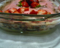 Delicia gelada de morango