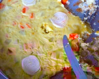 Souflé de legumes delicioso