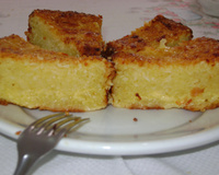Bolo de mandioca