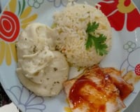 Purê de batata doce