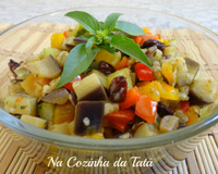 Caponata de abobrinha e berinjela