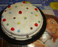 Bolo de coco recheio de coco