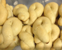 Rosquinha de creme de leite