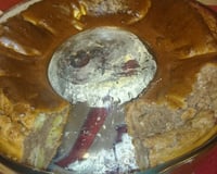 Bolo proteico 100%  integral de banana, whey e aveia