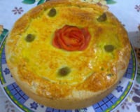 Torta de camarão