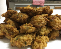 Bolinho de arroz simples da Valéria