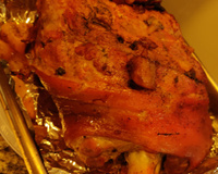 Pernil de porco assado prático