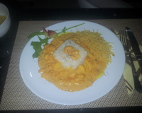 Estrogonofe de camarão