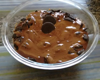 Pavê de chocolate branco com Negresco